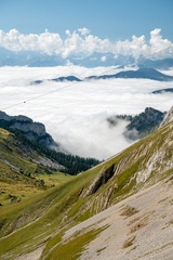 Hora Pilatus ve Švýcarsku