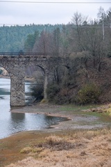 Mosty protektorátní dálnice - Železniční viadukt