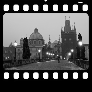 Praha černobílá