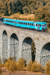 Novinský železniční viadukt v Kryštofově údolí