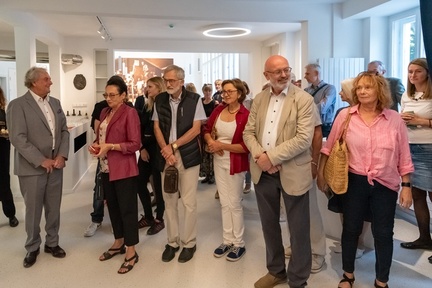 Vernisáž výstavy "PRVNÍ SBĚR zapomenuté skvosty Umělecké zahrady v Nuslích"